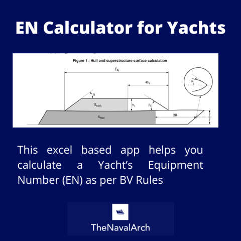 Equipment Number Calculator for Yachts(BV Rules) - TheNavalArch
