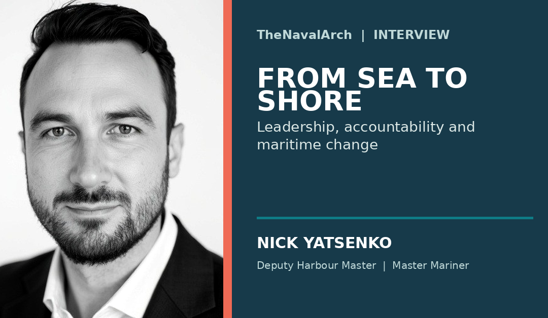 From Sea to Shore: Nick Yatsenko on Leadership and Maritime Change